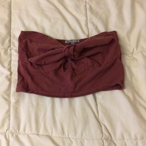 Charlotte Russe keyhole crop top